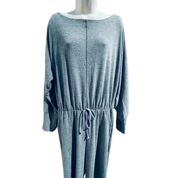 SOFT SURROUNDINGS Hideaway Jumpsuit Terry Cloth XL Lagenlook Straight Wide Leg - Picture 9 of 15